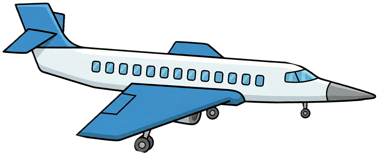 la aviadilo estas rapida