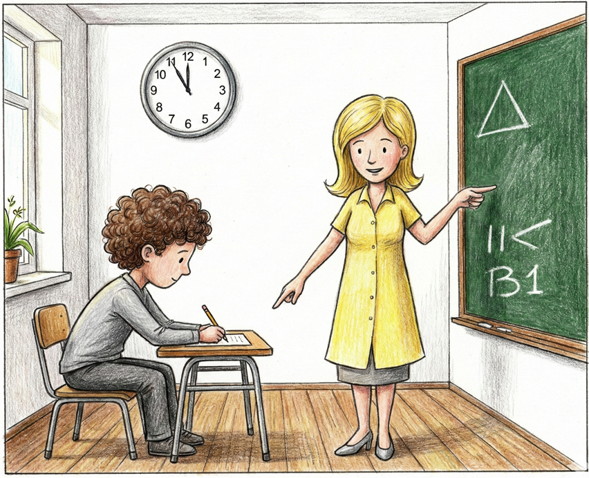 Li lernos en lernejo