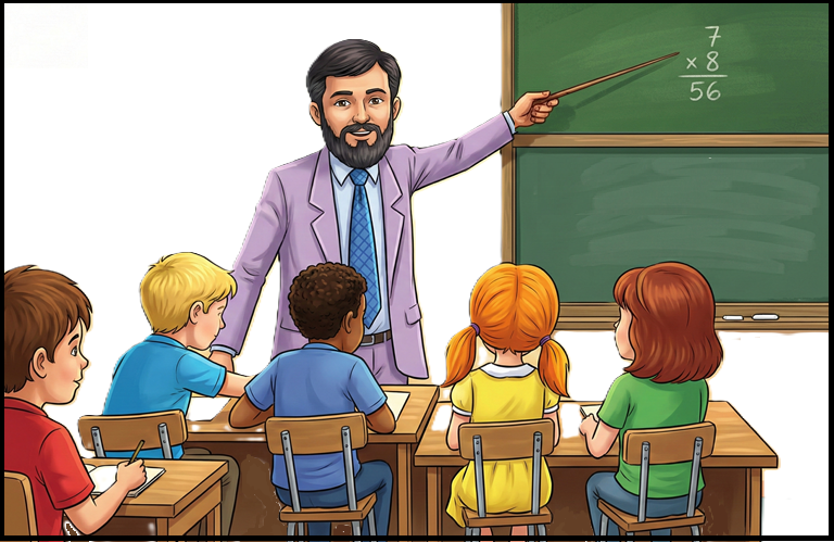 Instruisto kaj gelernantoj