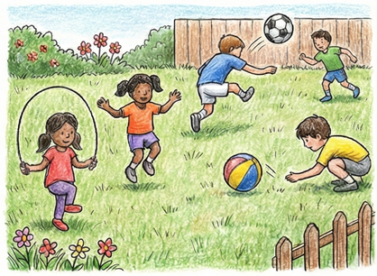 ili ludas diversajn ludojn